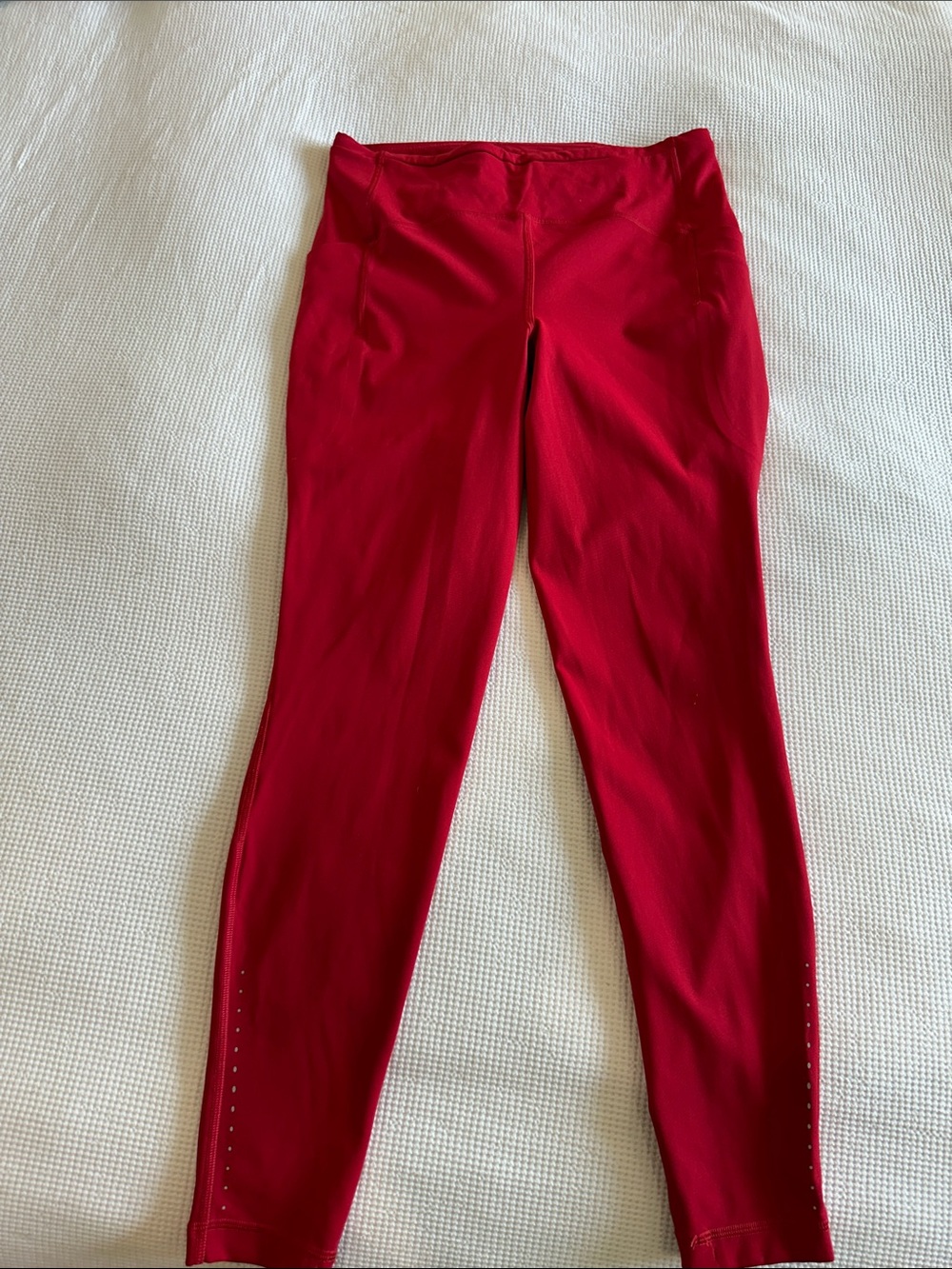 lululemon athletica Oxford Swift Speed Red High-Rise Leggings